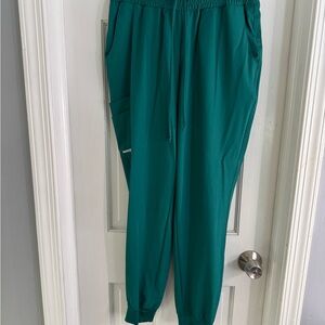 Women’s Sketchers by Barco Green Jogger Scrub Pants